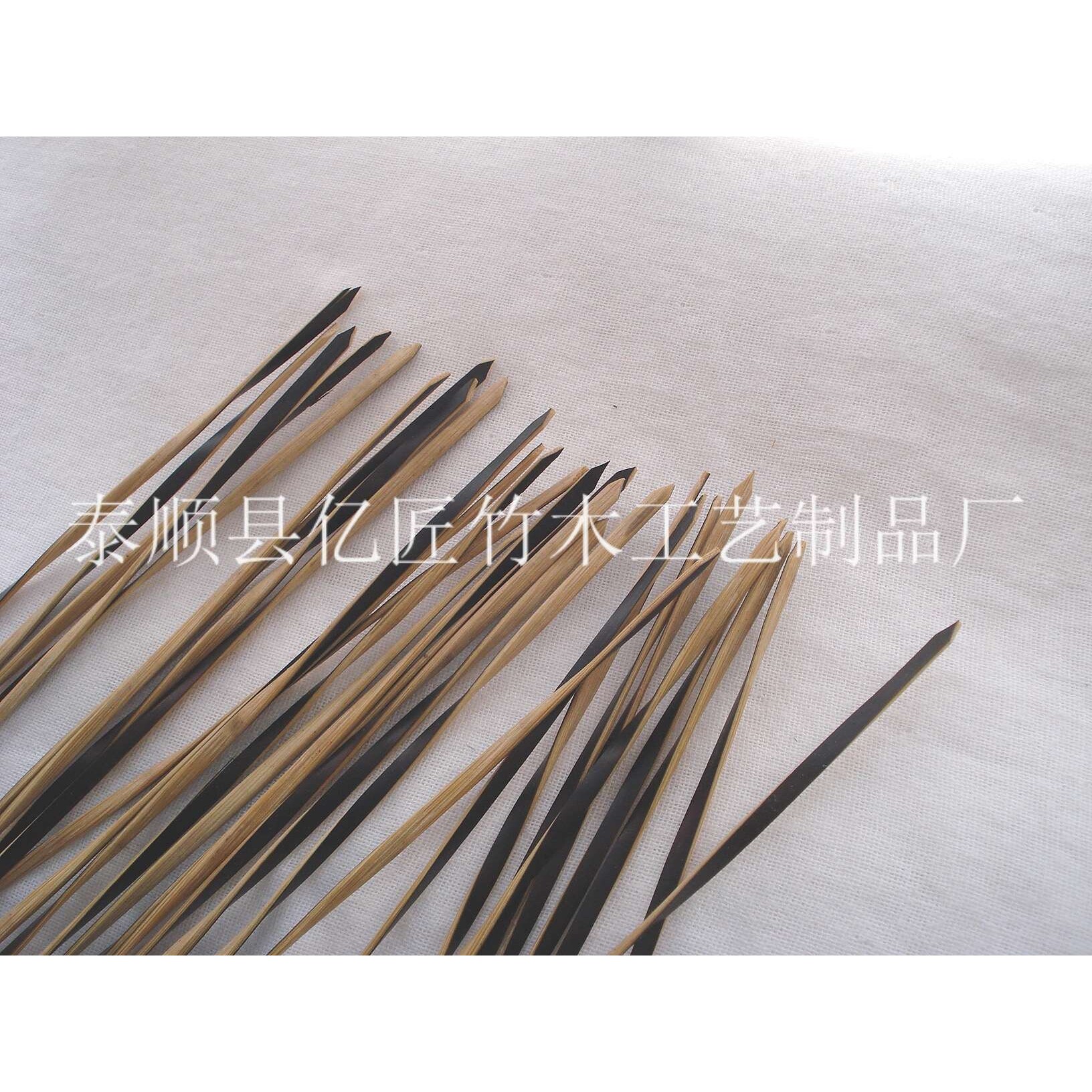 厂家直销一次水果针青皮色松叶针 水果叉 酒吧签价格低
