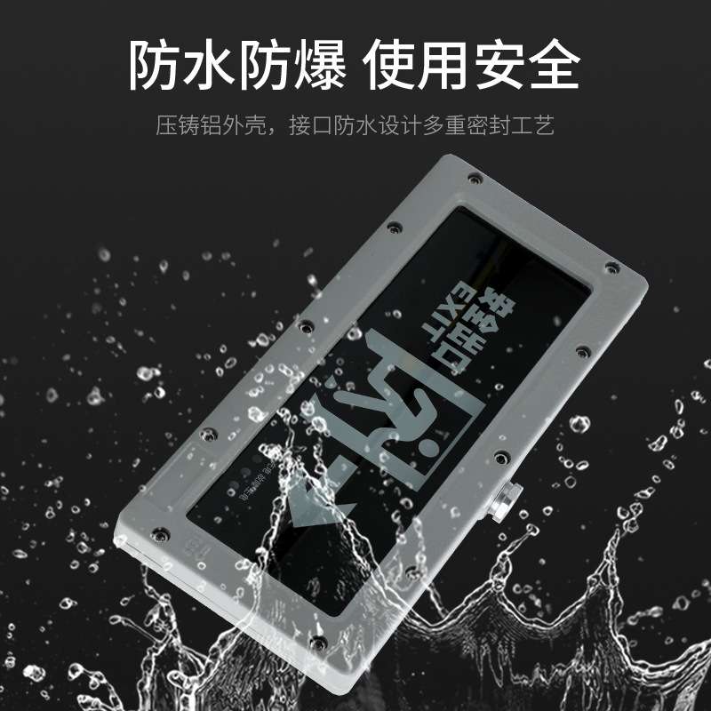 应急疏散标志BAYD85防爆标志灯(IIC)照明灯led应急安全出口指示灯