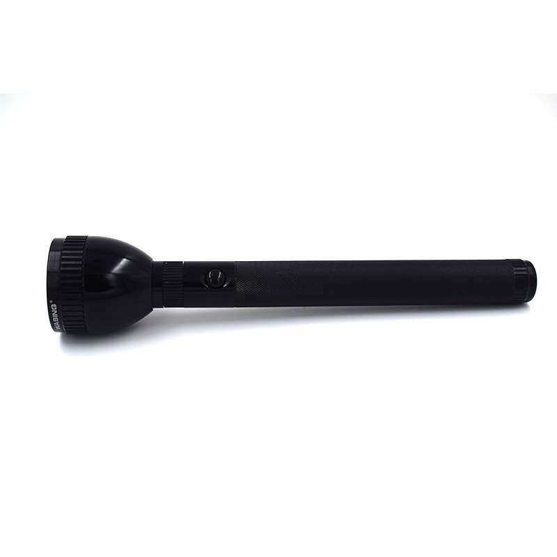 华升黑豹铝合金手电筒大功率强光LED充电电筒防水户外WFL-H3