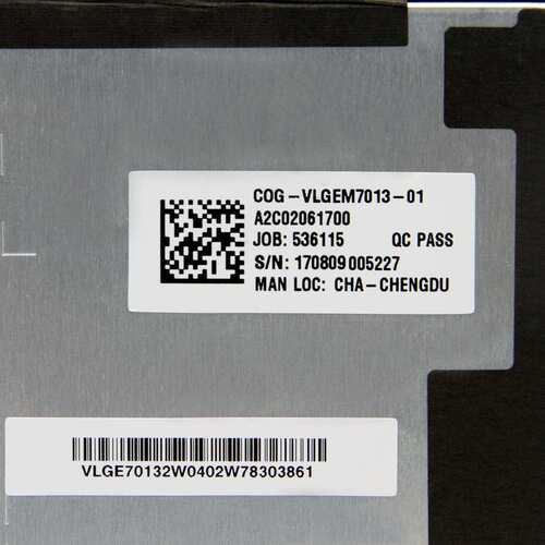7寸COG-VLGEM7013  A2C02061700 CHA-CHENGDU车载中控导航液晶屏