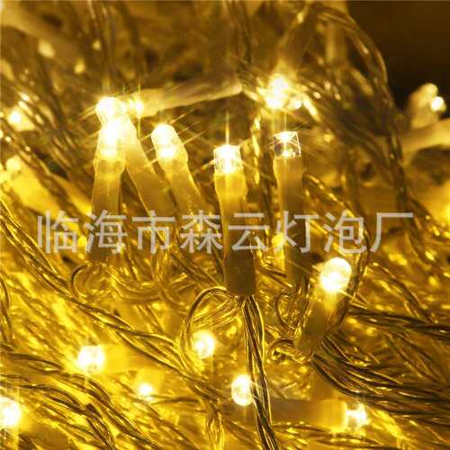 1000LED低压UL遥控灯串圣诞花园灯条灯带节日装饰星星串灯