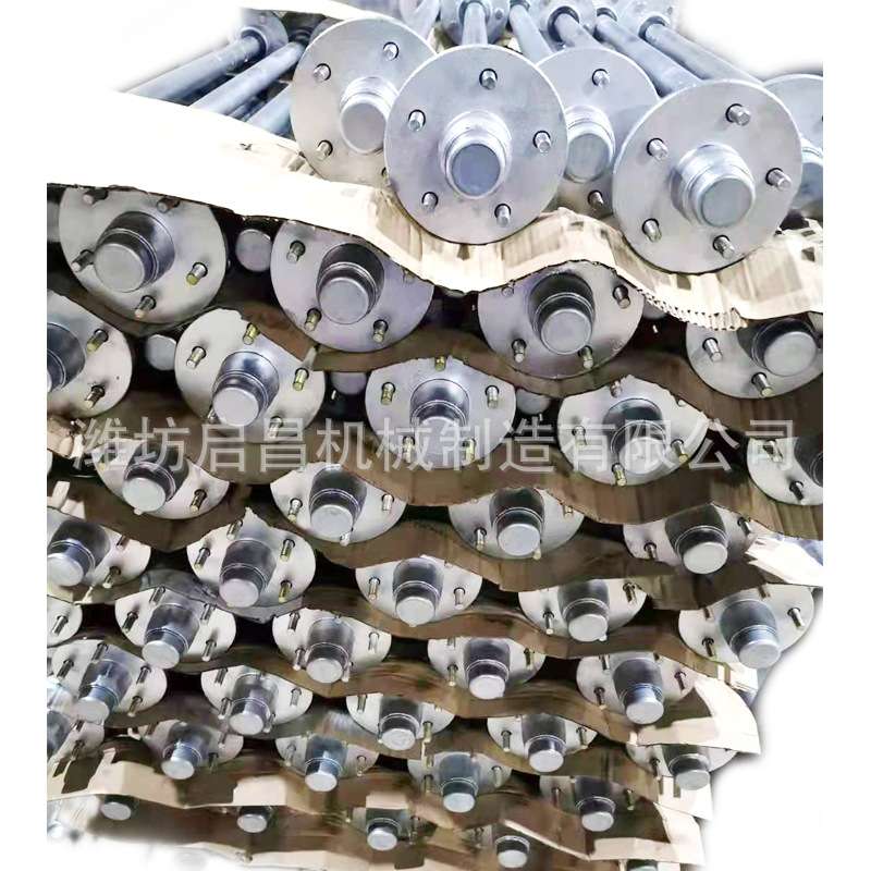 加工生产房车游艇拖车轴 承载1500kg拖车车轴总成