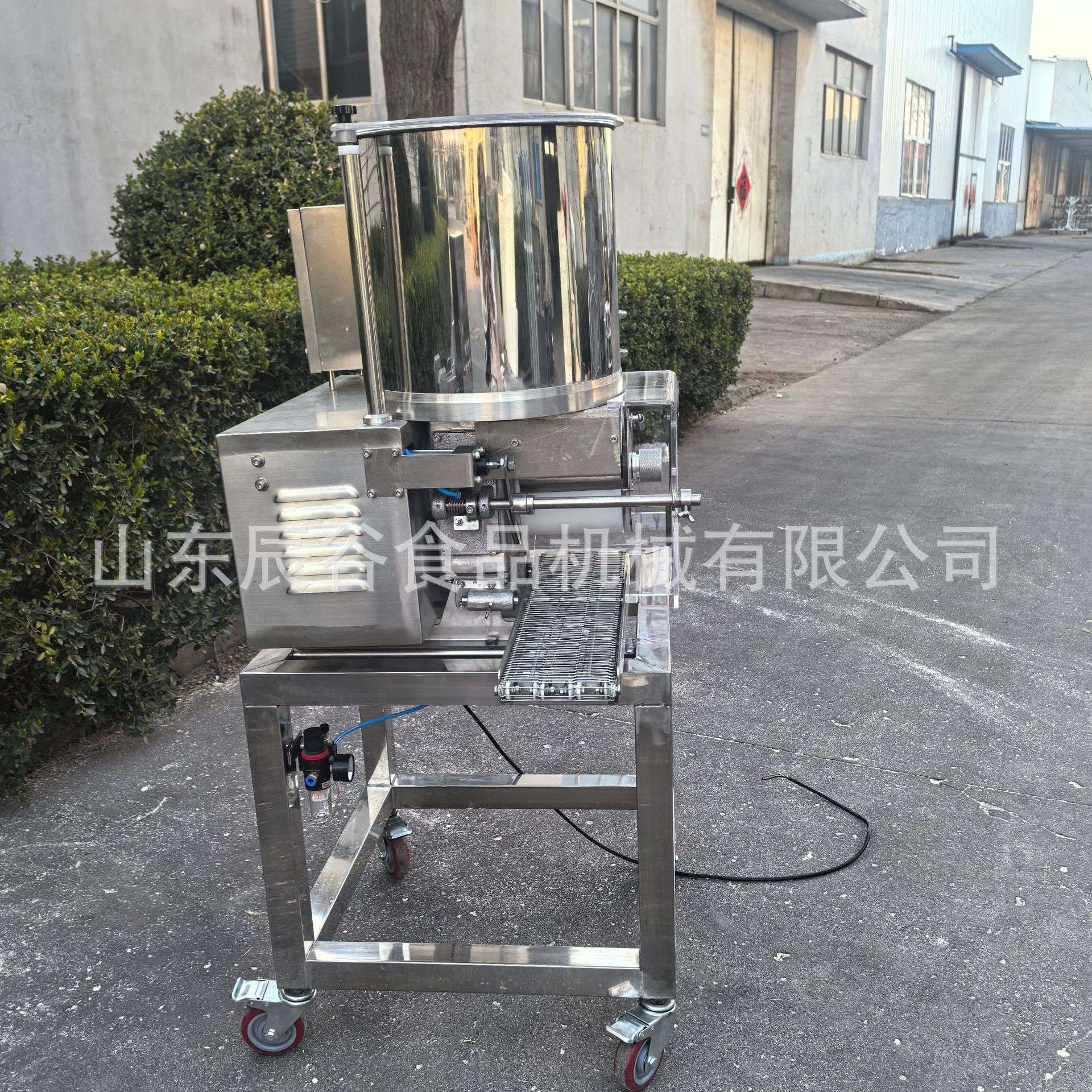 汉堡肉饼成型机 鱼虾蔬菜饼鸡肉成型机 牛肉饼麦乐鸡块土豆成型机