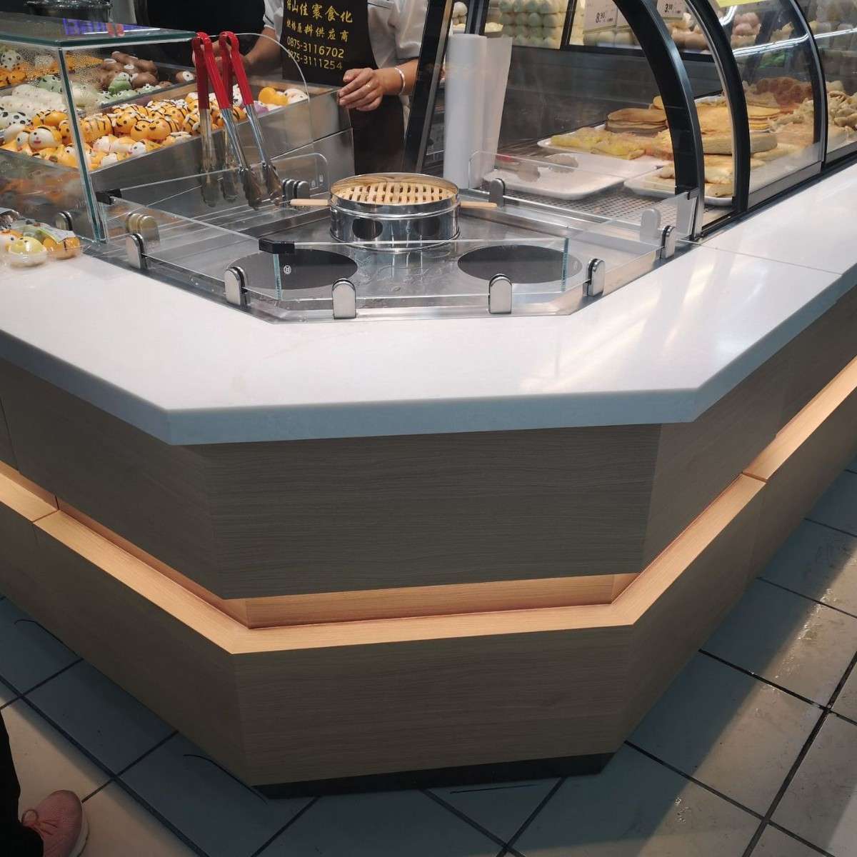 厂家直供商超熟食柜主食展示柜不锈钢保温柜食品保鲜柜冷藏柜