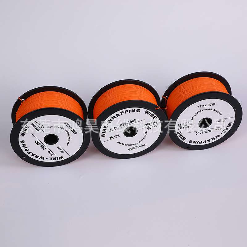 OK线26AWG 绿色UL1423电子线材镀银铜丝电子跳线电路板控制线束