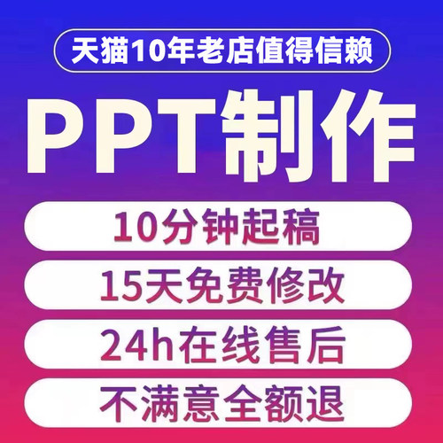PPT代做定制美化汇报述职