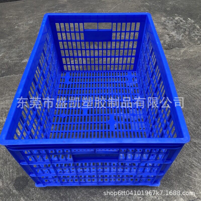 直销塑料周转筐服装厂胶框物流分拣大号塑胶框加厚带轮子结实耐用