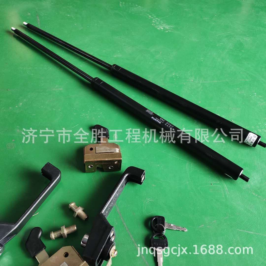 SG18压路机配件 发动机总成 压路机驾驶室门锁总成 气弹簧