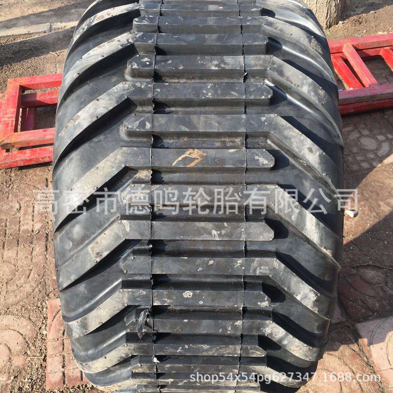 500/45-22.5 林业牧场宽基胎 悬浮拖车真空轮胎
