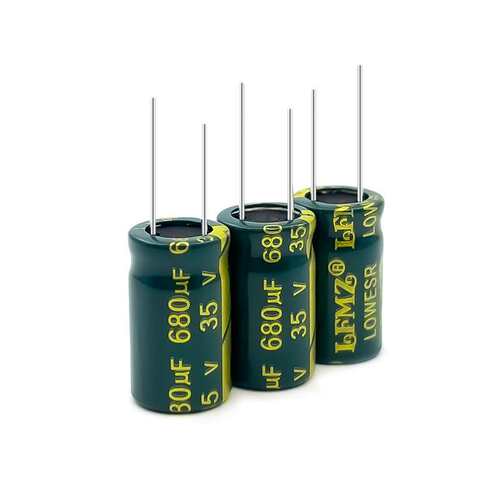 LFMZ高频低阻直插电解电容35v680uf 10x17长寿命105℃铝电解电容