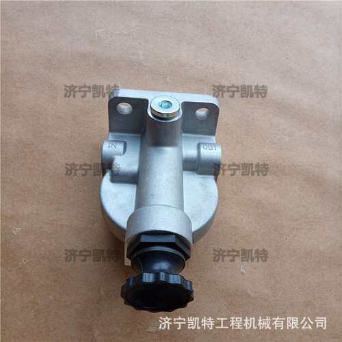 PC60/70-8新款油水滤芯座6271-71-7310 柴油预滤器铝座配件