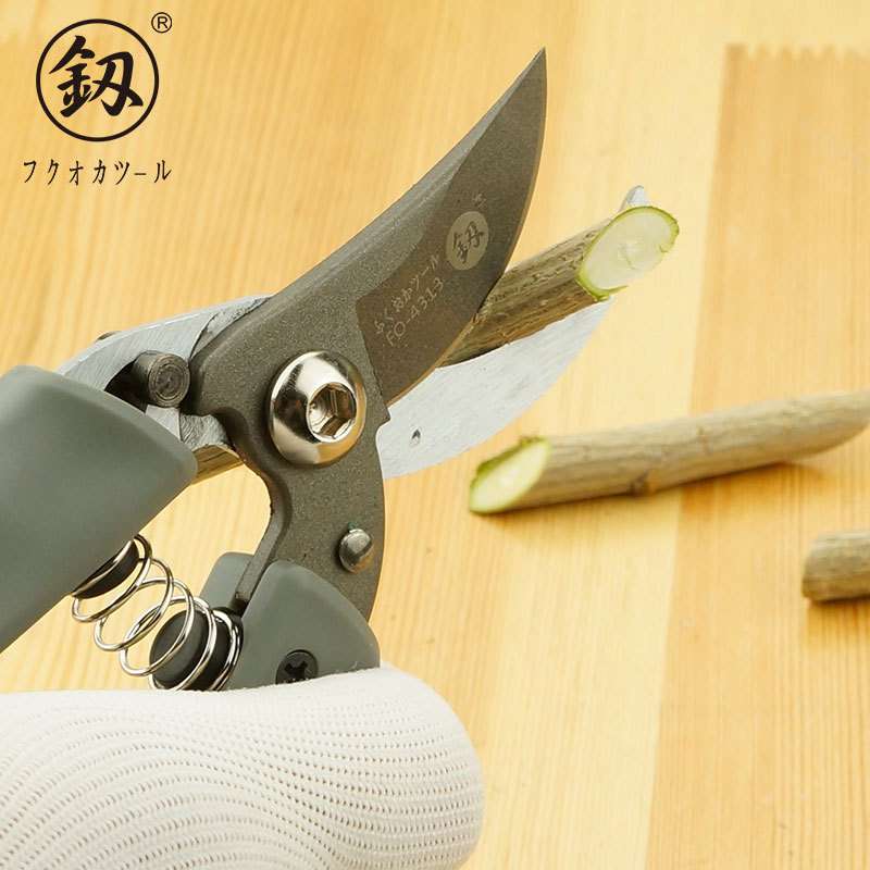 福冈工具台系修枝剪SK5园艺花草剪修理树枝修剪果树枝条剪FO-4313