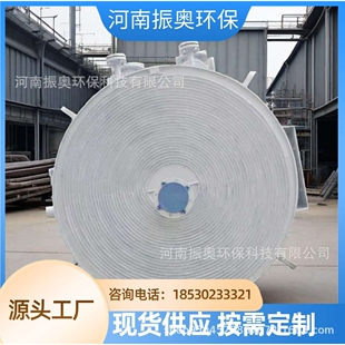 ?可拆式螺旋缠绕式不锈钢换热器-化工设备扩展性强