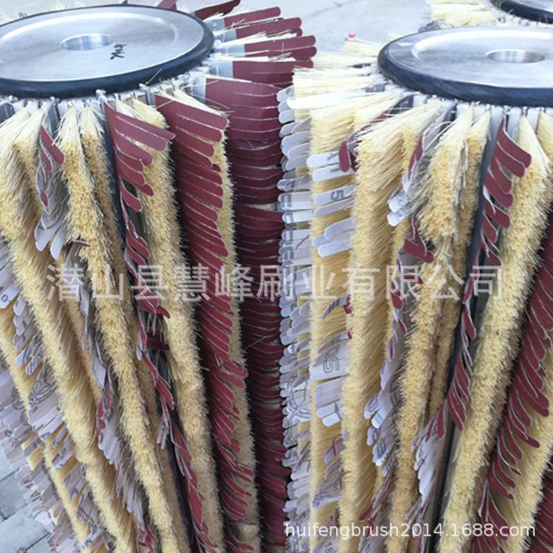 砂纸斜纹剑麻刷辊地板木工抛光毛刷/家具抛光毛刷/砂光机抛光刷