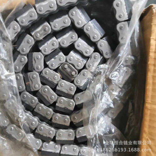 源头厂家供应/盖板链条/10aG1黑色橡胶链条（盖板链）/可订置
