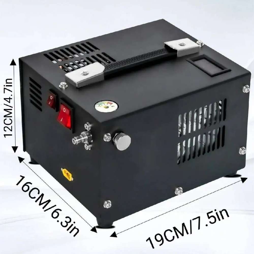 高压打气机30Mpa充气泵户外潜水12V车载高压打气泵110V/220V