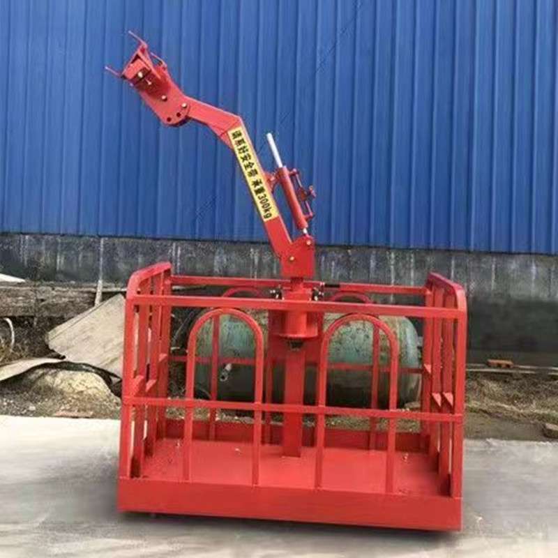 1.5米建筑外墙吊笼 路灯安装高空吊框 园林旋转吊车吊篮