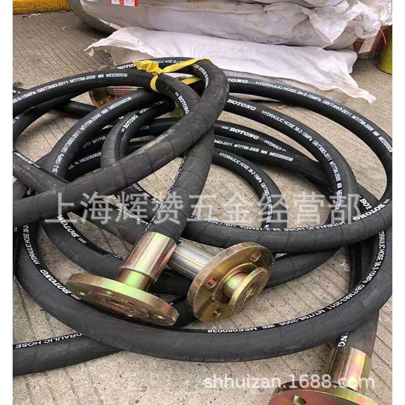 船厂用黑色夹布橡胶软管耐热蒸汽耐压橡胶管45*5毛面51*5层排水管