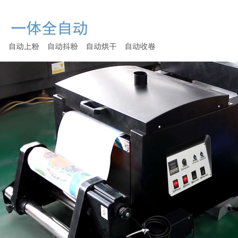 厂家供应数码印花 T恤柯式白墨烫画打印机全自动DTF抖粉机
