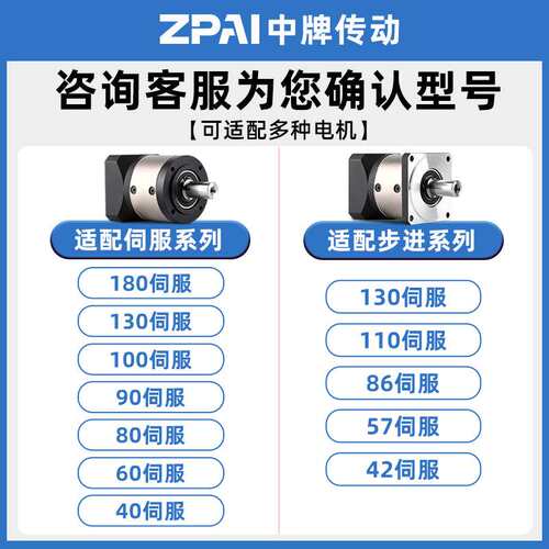精密行星减速机PLF/E42/57/60/80/130步进伺服电机减速机器齿轮箱