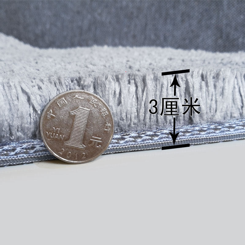 圆形地毯加厚特厚床边毯吊篮电脑地毯