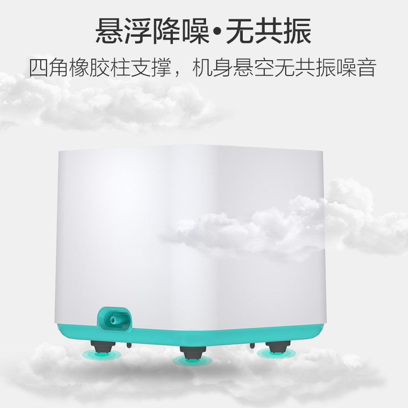 鱼呼吸充电氧气泵增氧泵便携式户外钓鱼缸家用养鱼超静音加充氧机
