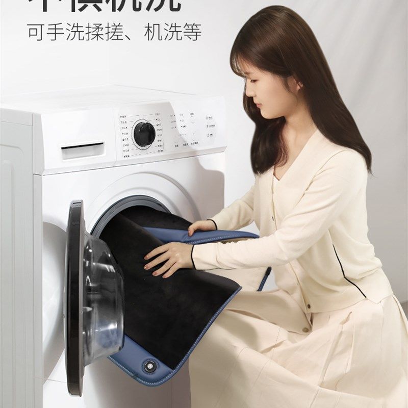 石墨烯汽车加热坐垫冬季12V电加热坐垫腰靠一体车载座椅改装车用