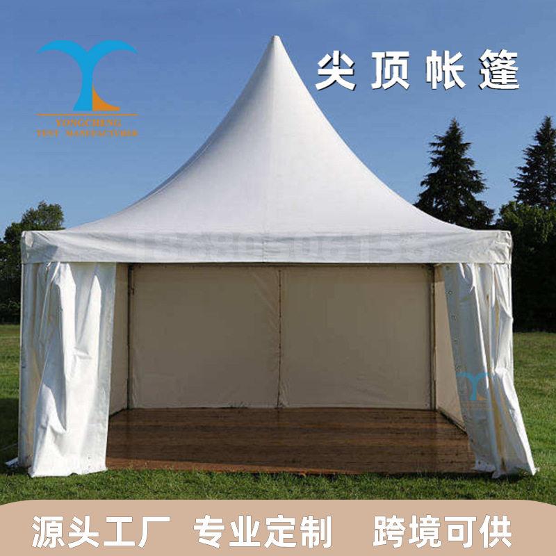 欧式帐篷罗马蓬露天遮阳棚户外四脚棚子凉亭广告活动展销帐篷雨棚