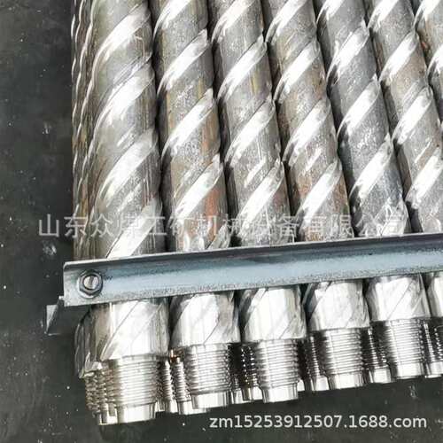 众煤矿用63.5刻槽钻杆 全液压钻机用73刻槽钻杆 R780刻槽钻杆现货