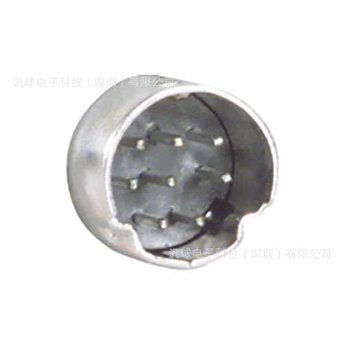 L-COM CSMD8MM-3 经济型模制线缆连接器 迷你DIN8公头/公头 现货