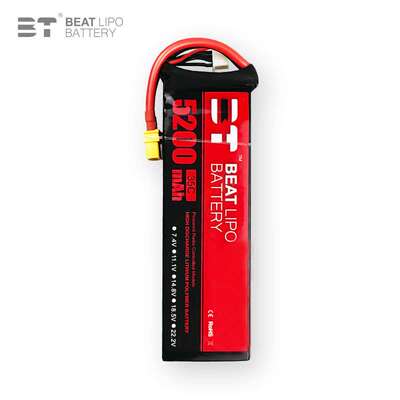 BT LIPO倍特电池5200mah/4S/14.8V/35C/航模电池