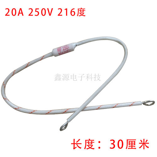 电饭锅煲陶瓷温度保险丝RF165/185/240度10A 15A 20A熔断器250V - 封面