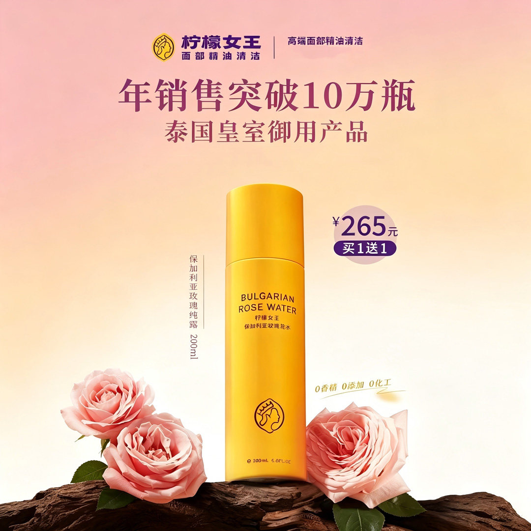 柠檬女王保加利亚玫瑰花水