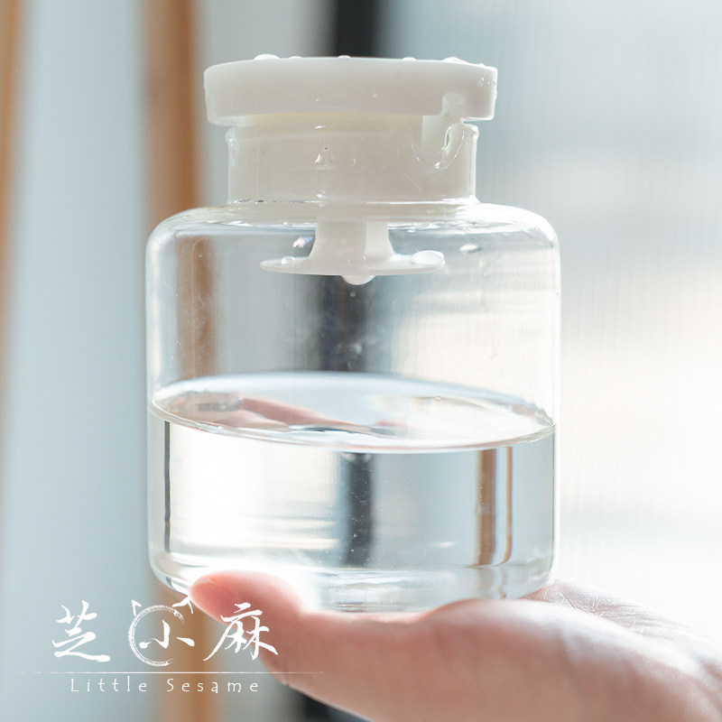 芝小麻 陶瓷不湿嘴自动饮水续水碗加菲猫玻璃水盆猫咪喝水猫水碗