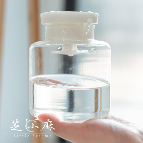 芝小麻 陶瓷不湿嘴自动饮水续水碗加菲猫玻璃水盆猫咪喝水猫水碗