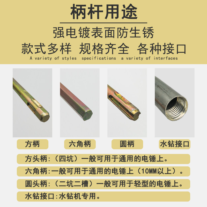 搅拌杆加粗搅灰杆棒器头腻子粉涂料油漆电动打灰杆电钻电锤冲击钻图片