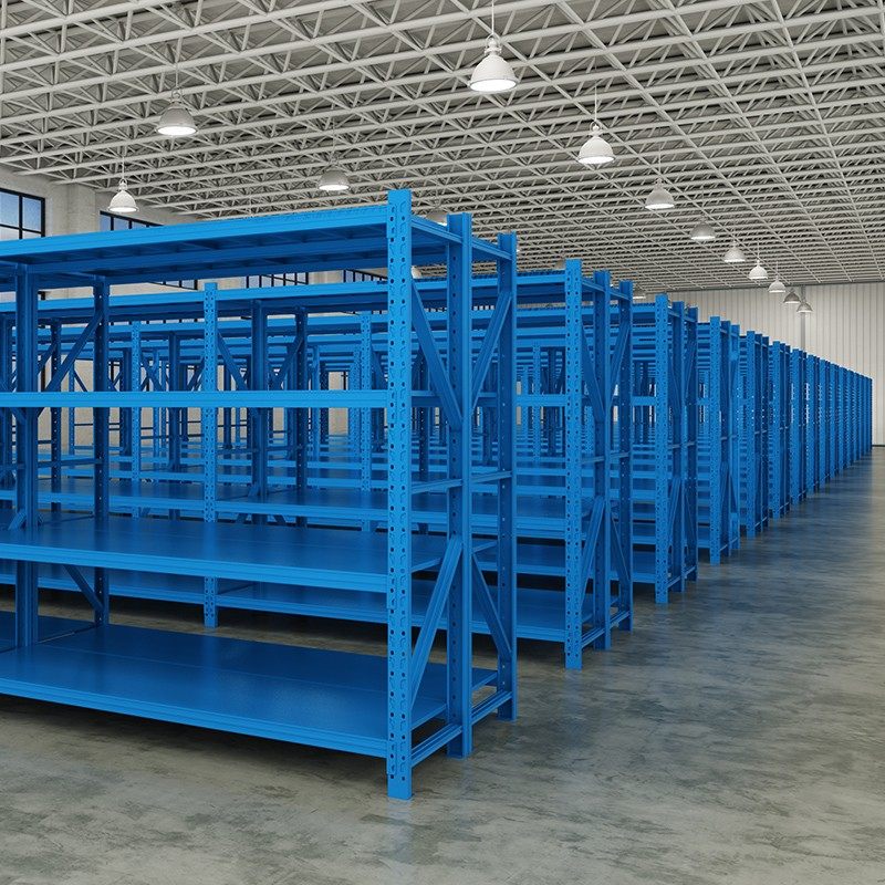 仓储货架置物架多层仓库房货架展示架家用储物铁架子五金店摆放架
