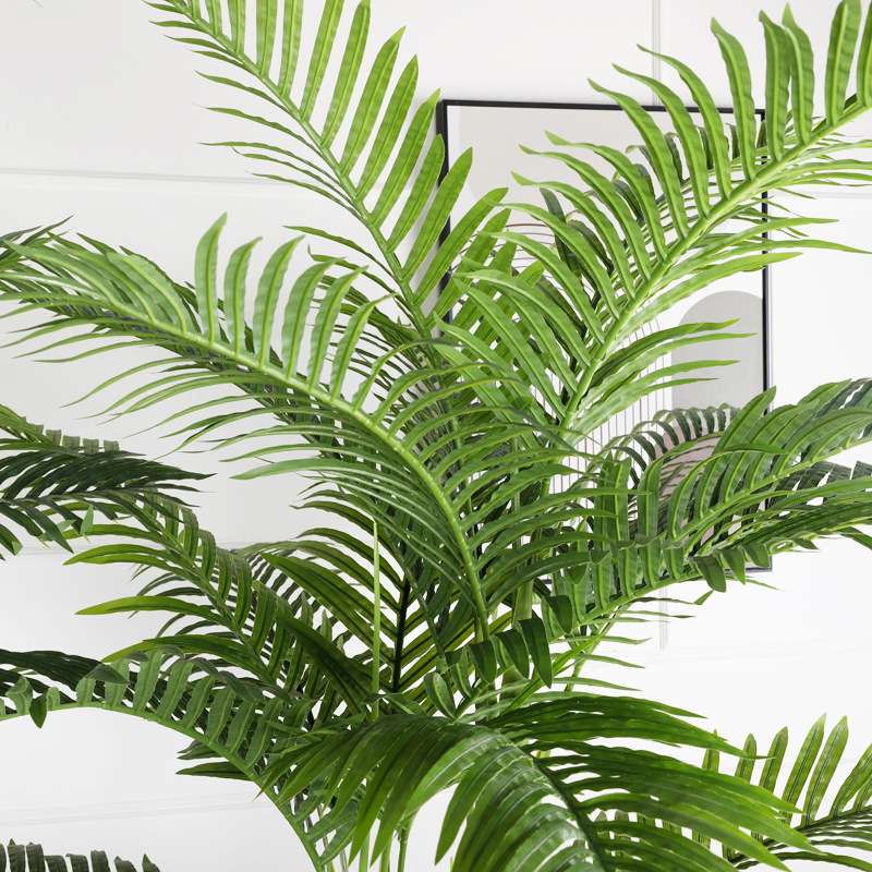 仿真植物大型仿真散尾葵造景葵树假树盆栽假绿植仿真散尾葵装饰