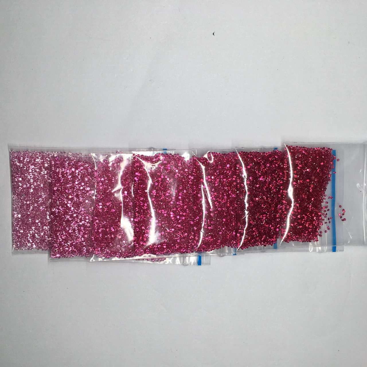 天然粉红蓝宝大小尺寸0.7MM至2MM首饰 配石