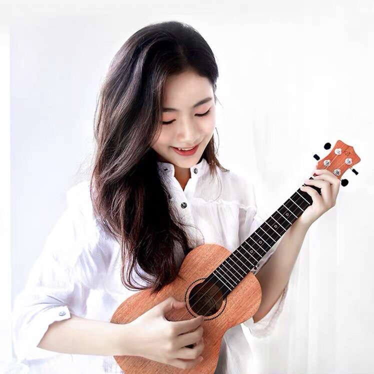 KAKA 25D 单板尤克里里 男女款初学者入门小吉他23寸26寸乌克丽丽