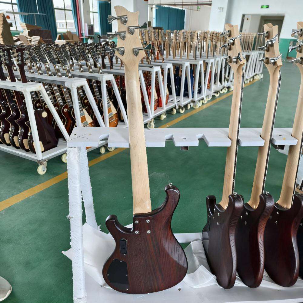 跨境厂家五弦电贝司bass摇滚乐器初学者新手入门男女生五弦电贝司