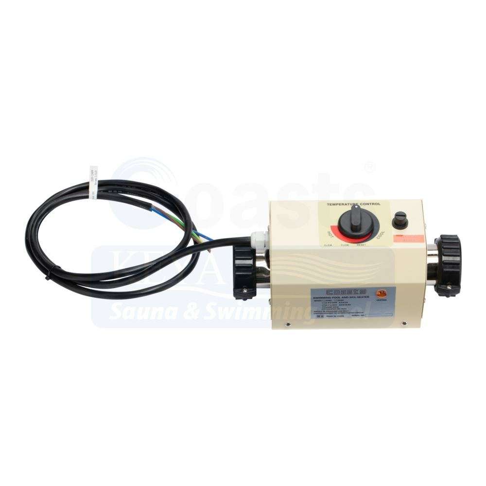 厂家供应泳池恒温器按摩浴缸3KW小功率加热器恒温电加热设备