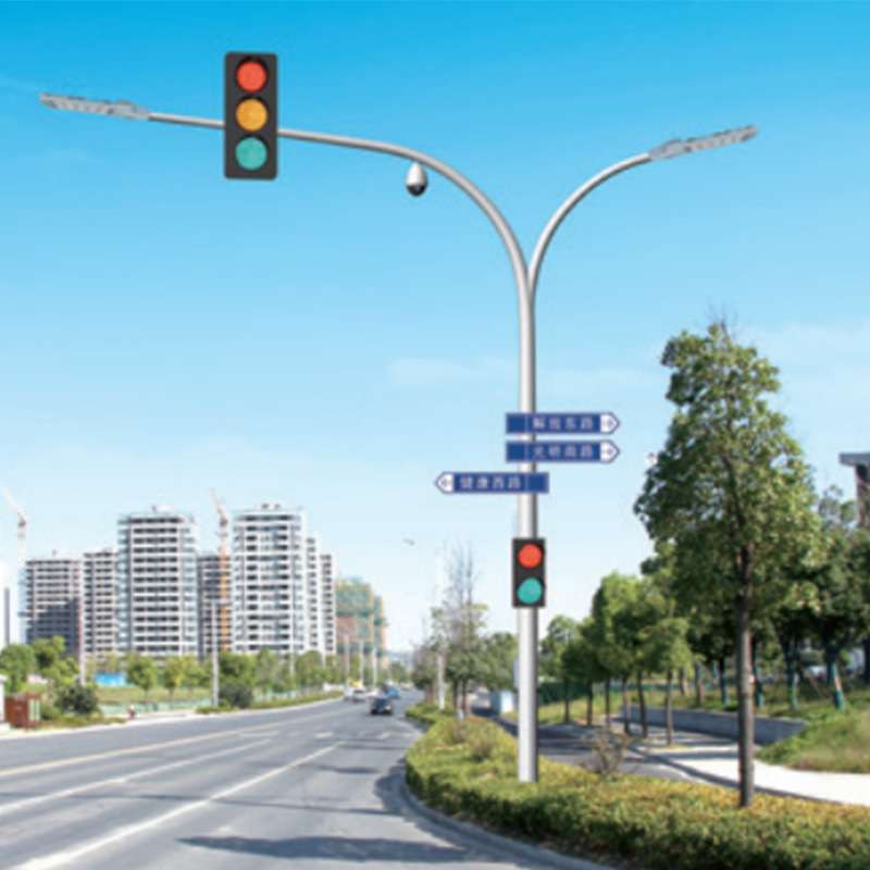 红绿灯系列交通信号灯红绿灯 交通信号灯杆十字路口LED警示灯