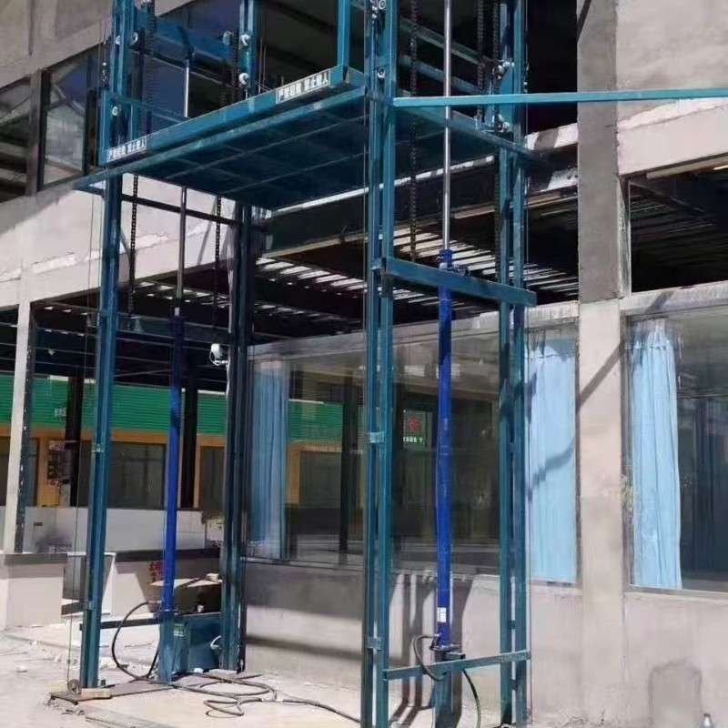 厂房室内外仓库用二三层升降货梯升降货梯液压电动导轨式升降货梯