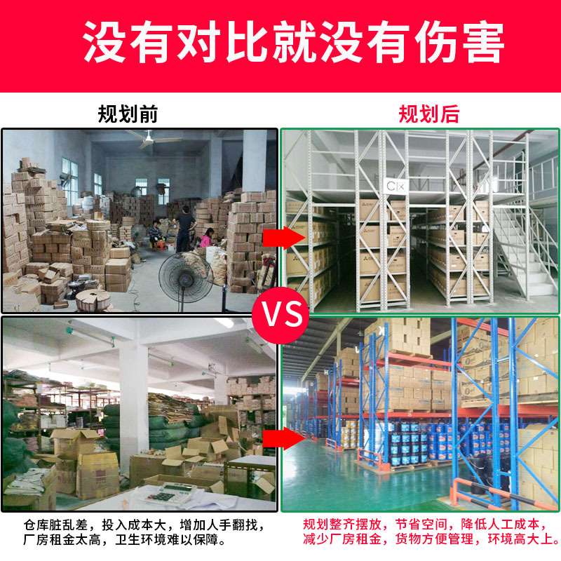 阁楼平台货架搭建二层阁楼平台货架钢结构隔层货架组合重型货架