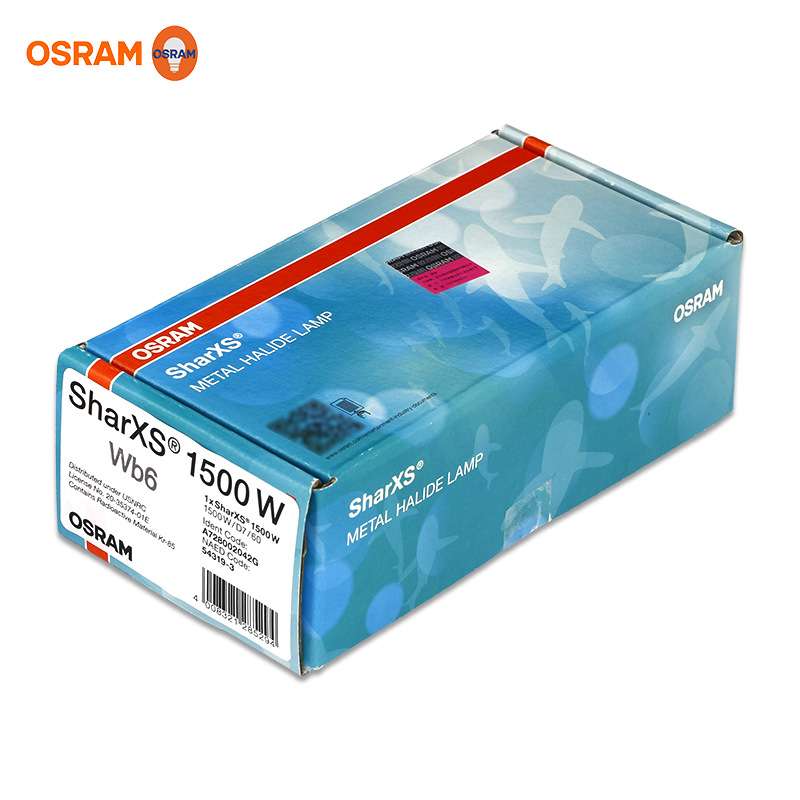 OSRAM欧司朗HTI 1500W/D7/60彩熠Fine2500舞台影视电脑摇头金卤灯
