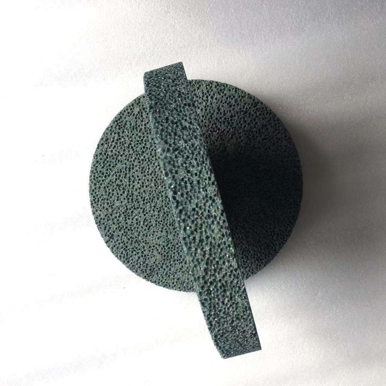 科美  绿碳蜂窝大气孔砂轮 磨橡胶胶辊粉扑用排屑散热粘性材料用