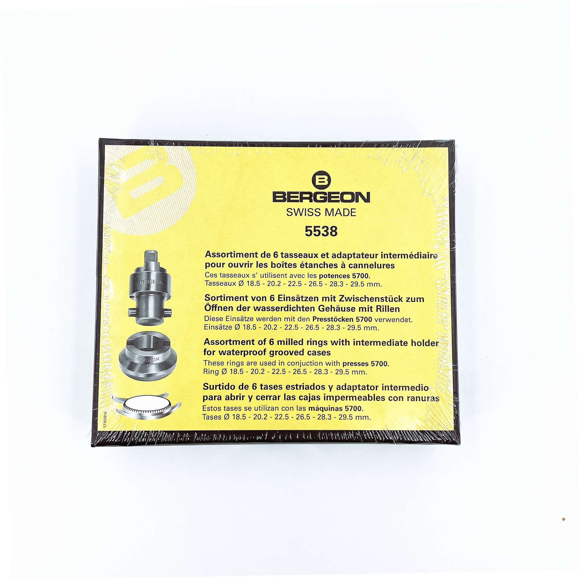 瑞士原装 博格BERGEON 5538劳力S 开表器 D陀开 配5700 修表工具