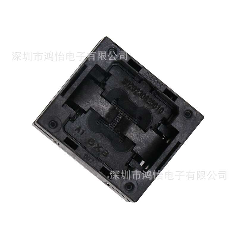 BGA24-1.0(6*8)下压测试座老化座 HMILU测试座烧录座老化板夹具图片