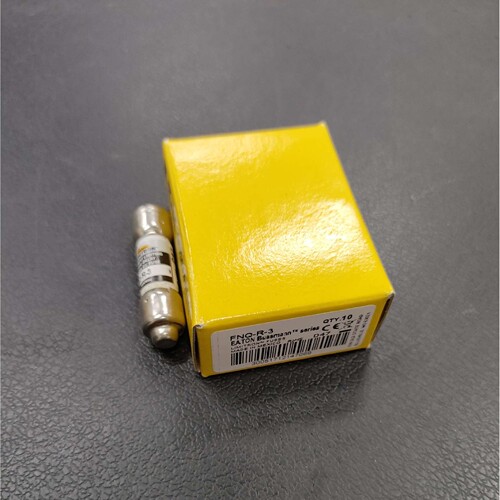 FNQ-R-3 延时保险丝 600V 3A 10X38 巴斯曼BUSSMANN熔断器
